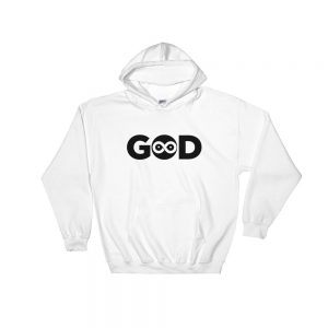 God Infinity Hoodie of white