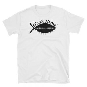 God's Word Amplified T-Shirt on White